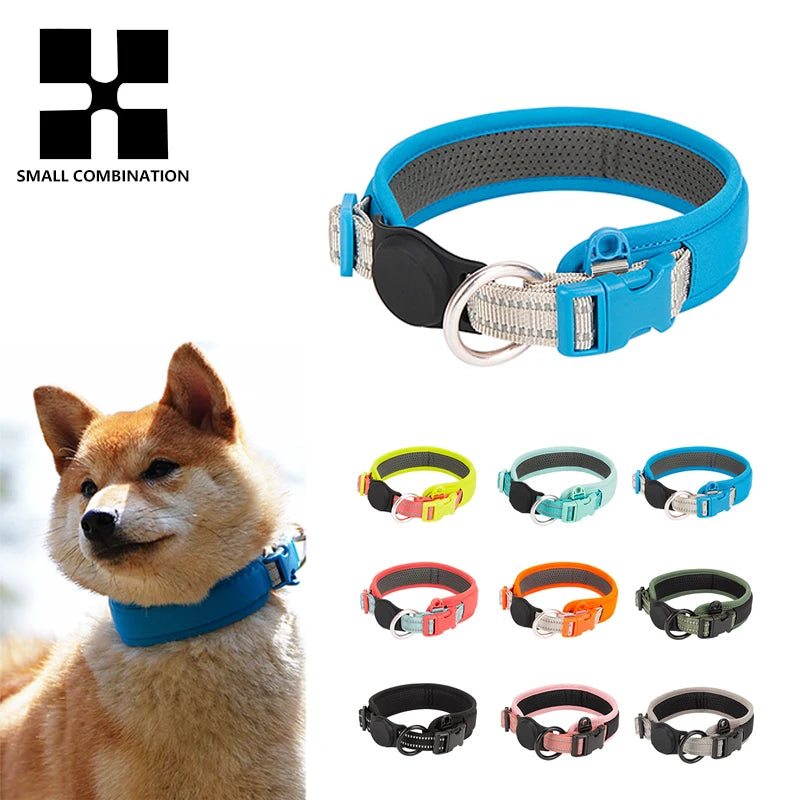 Personalized PU Leather Dog Collar – Free Engraving